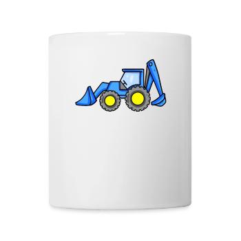 Chantier de chantier de dragage - Mug blanc - blanc - Devant