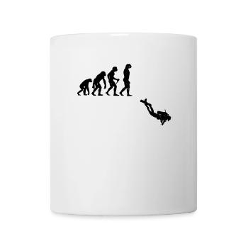 Evolution Diving Diver Shirt Plongée sous-marine - Mug blanc - blanc - Devant