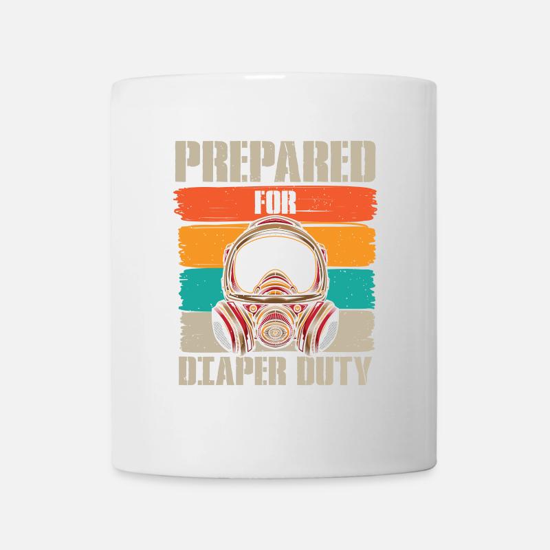 Diaper duty - Mug - white