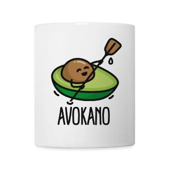 Avokano Funny Avocado CanoeIng Canoeing Kayak - Mug - white - Front