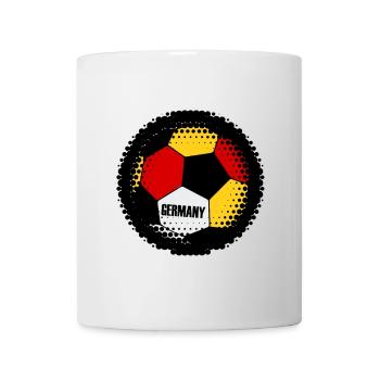 Germany Flags Soccer Illustration - Mug - white - Front