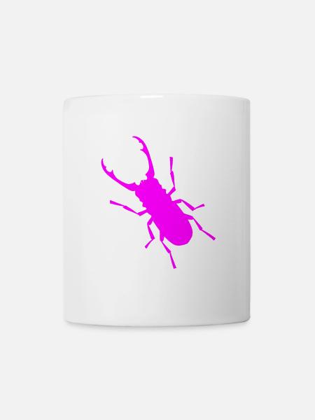 Insekt Hirschkäfer Insekten Wildtiere Geweih - Tasse - Weiß