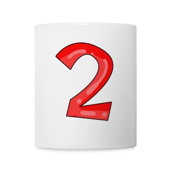 2 - Mug blanc - blanc - Devant