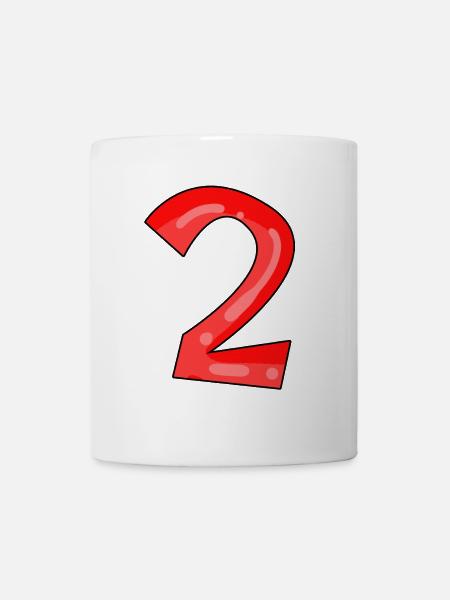 2 - Tasse - Weiß