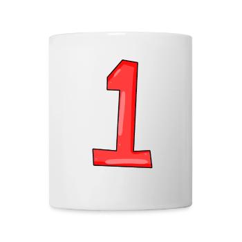 1 - Mug blanc - blanc - Devant