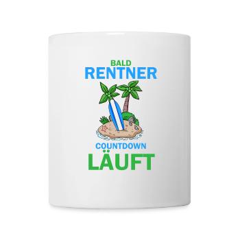 Bald Rentner - Tasse - Weiß - Vorne