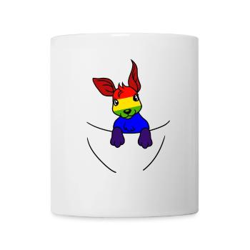 Koala LGBT Regenbogenfahne Gay Pride Gay - Tasse - Weiß - Vorne