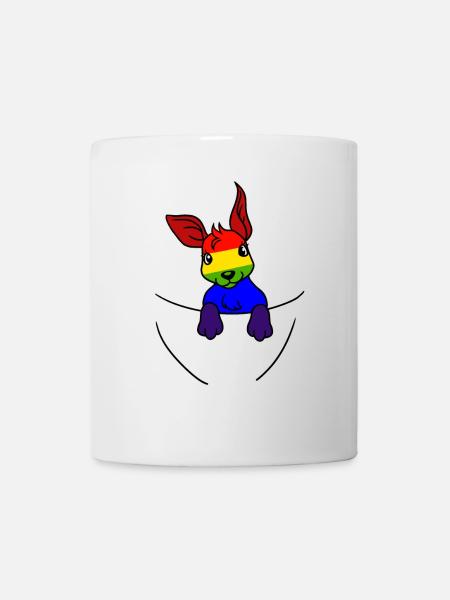 Koala LGBT Regenbogenfahne Gay Pride Gay - Tasse - Weiß
