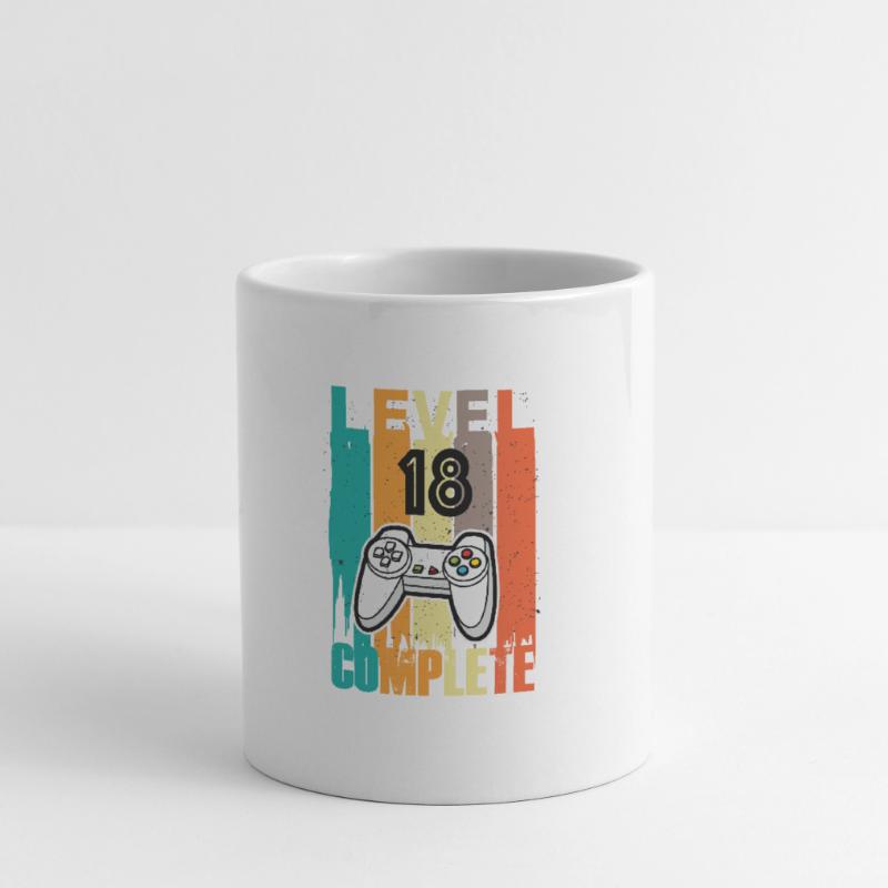 Level 18 Complete Controller 18.Geburtstag Tasse