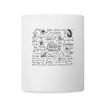 60. Geburtstag Mathe Mathematiker - Tasse - Weiß - Vorne