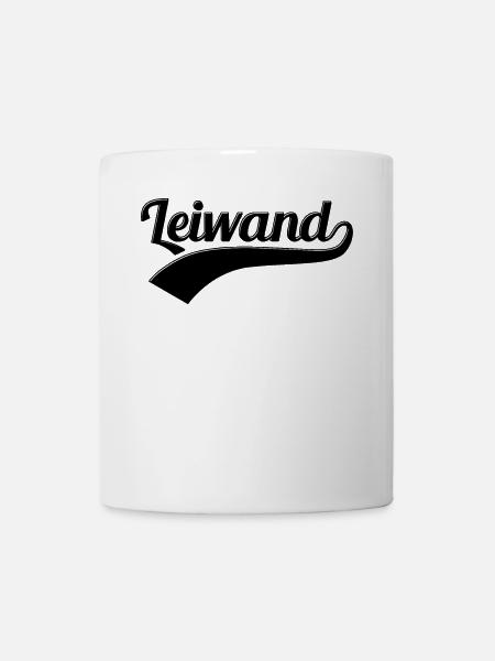 Leiwand Wiener Dialekt Großartig Toll Wienerisch - Tasse - Weiß