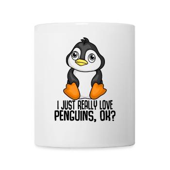 Pingouin Pôle Sud Antarctique Drôle de sort Cadeau - Mug blanc - blanc - Devant