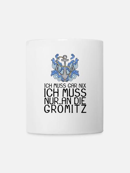 Grömitz - Tasse - Weiß
