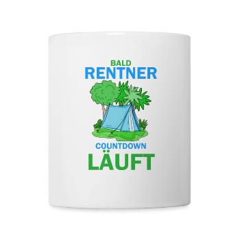 Rentner Countdown - Tasse - Weiß - Vorne