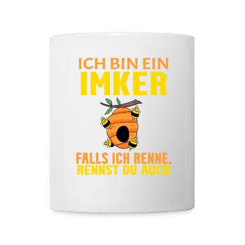 Imker Honig Imkerei - Tasse - Weiß - Vorne