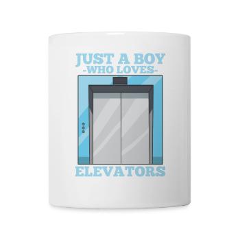 Aufzug Aufzugsmechaniker - Tasse - Weiß - Vorne