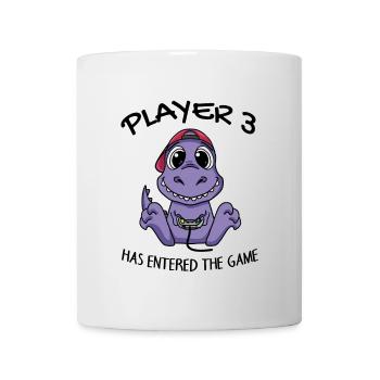 Third Baby Player 3 has entered the game Baby - Mug - white - Front