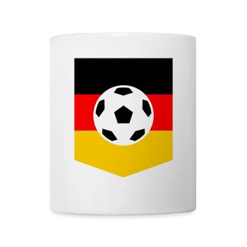 Deutschland Fußball - Mug blanc - blanc - Devant