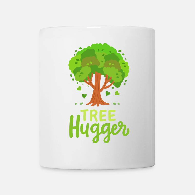 Baum Wald Baumpfleger - Tasse - Weiß