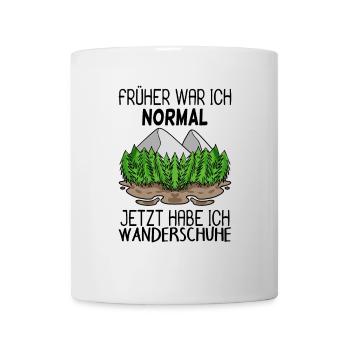 Berg Berge Wandern - Tasse - Weiß - Vorne