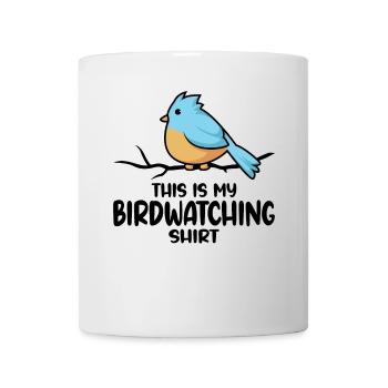 Bird Watching Orinthologist Birdwatching Gift - Mug - white - Front