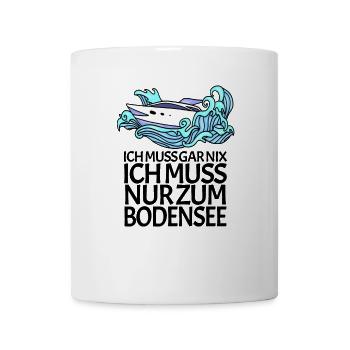 Bodensee - Tasse - Weiß - Vorne