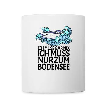 Bodensee - Tasse - Weiß - Vorne