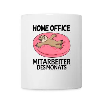 Mitarbeiter des Monats - Tasse - Weiß - Vorne