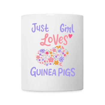 Meerschweinchen Meerschweinchen-Liebhaber - Tasse - Weiß - Vorne
