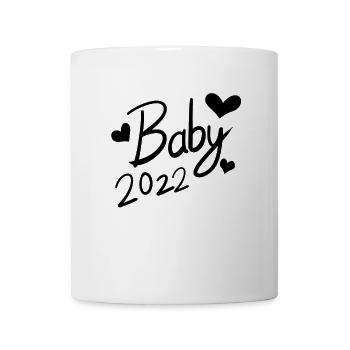 Baby 2022 - Neugeborenes 2022 Baby Geschenk - Tasse - Weiß - Vorne