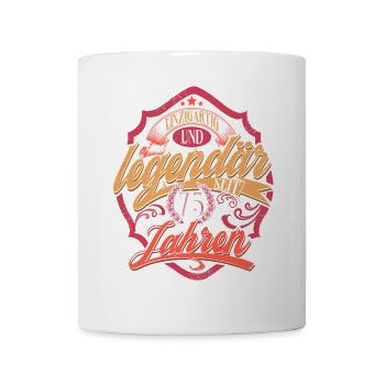 75. Geburtstag - Tasse - Weiß - Vorne