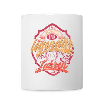 65. Geburtstag - Tasse - Weiß - Vorne
