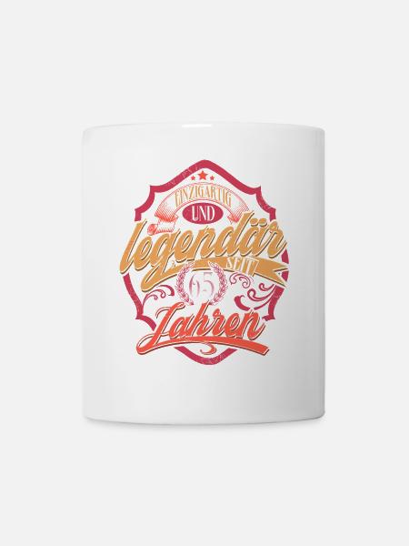 65. Geburtstag - Tasse - Weiß