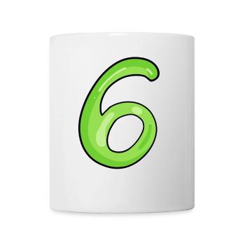 6 - Tasse - Weiß - Vorne