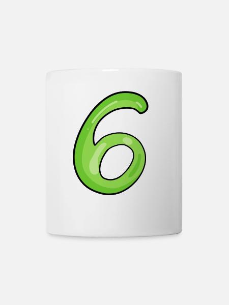 6 - Tasse - Weiß