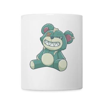 Pastell Gothic Bär - Tasse - Weiß - Vorne