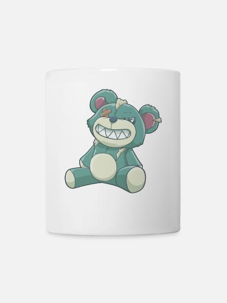 Pastell Gothic Bär - Tasse - Weiß
