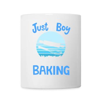 Backen Bäcker Retro - Tasse - Weiß - Vorne
