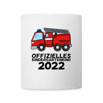 Kindergarten - Ich bin jetzt ein Kindergartenkind - Tasse - Weiß - Vorne