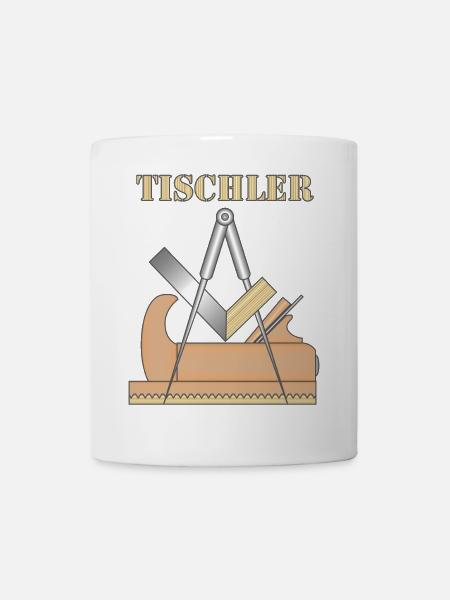 Tischler Zunftzeichen - Tasse - Weiß