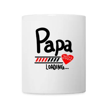 Papa Loading 2022 - Tasse - Weiß - Vorne