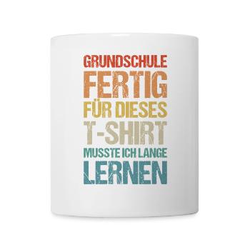 Einschulung 5.Klasse Grundschule Realschule Gymn - Tasse - Weiß - Vorne