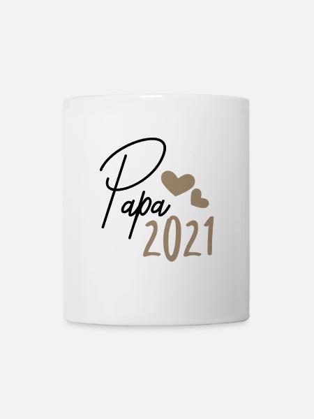 Papa 2021 - Tasse - Weiß