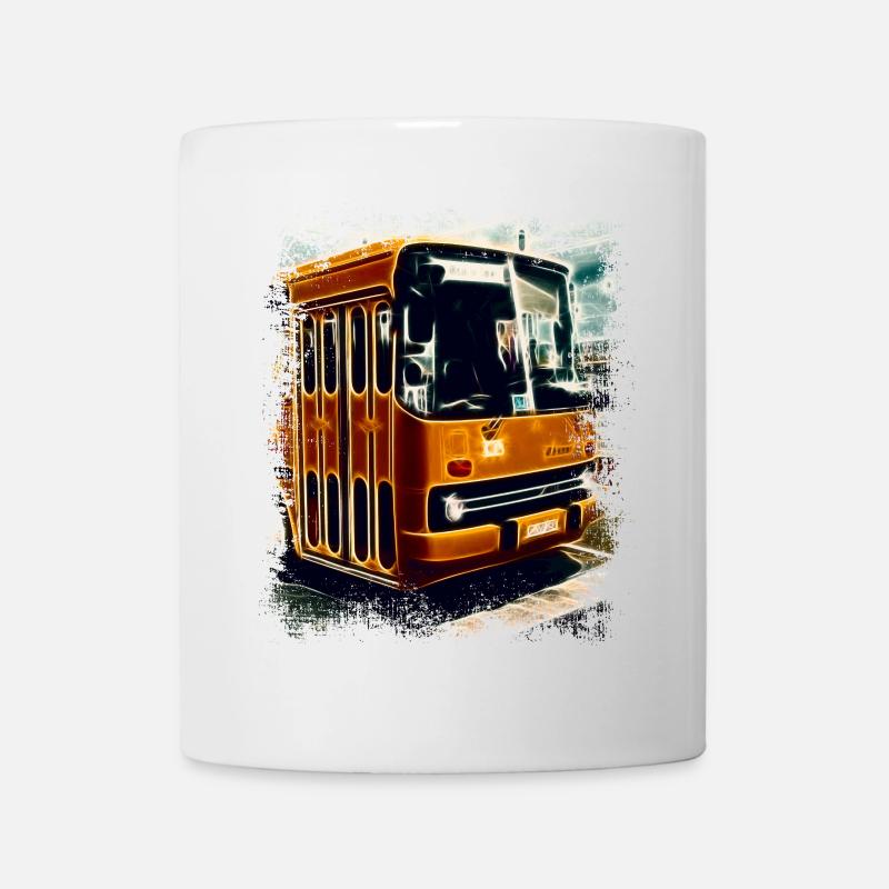 Vintage Ikarus Bus - Tasse - Weiß