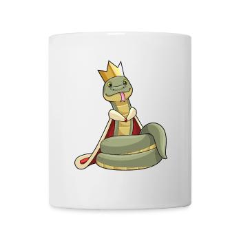 Schlange Krone - Tasse - Weiß - Vorne