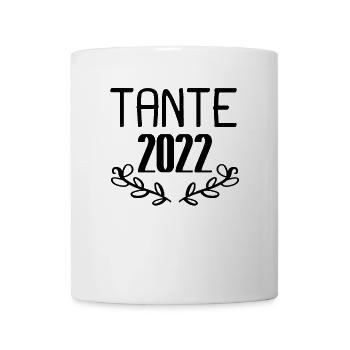 Tante 2022 - Tante werden - Tasse - Weiß - Vorne