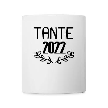 Tante 2022 - Tante werden - Tasse - Weiß - Vorne
