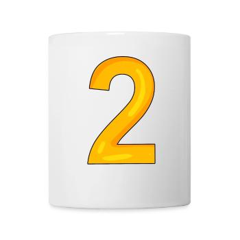 2 - Mug blanc - blanc - Devant