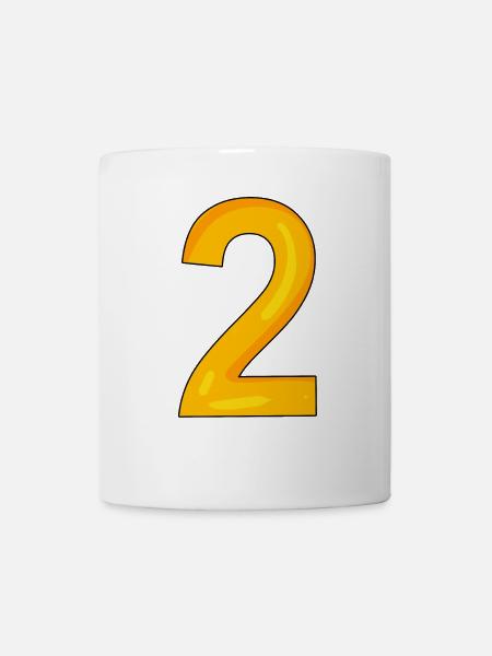 2 - Mug - white