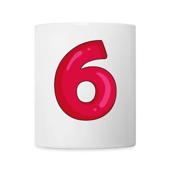 6 - Tasse - Weiß - Vorne
